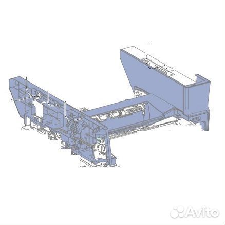 Крышка средняя Xerox 3615