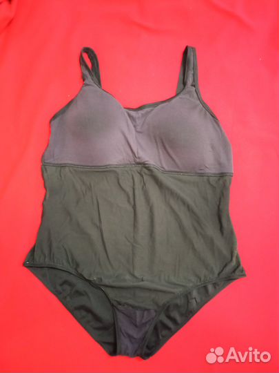 Купальник женский слитный (58-60 размер, б/у)