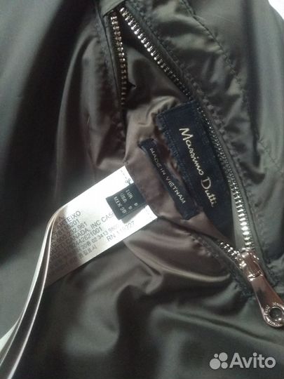 Куртка пуховик massimo dutti