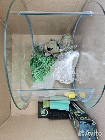 Аквариум фигурный 5 литров