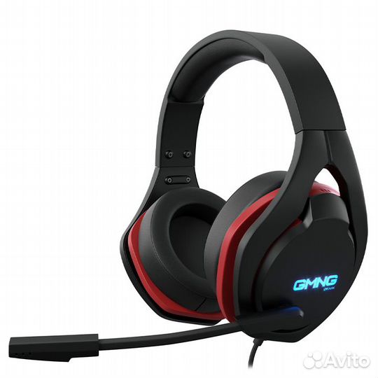 Наушники с микрофоном Oklick gmng HS-L820G черные