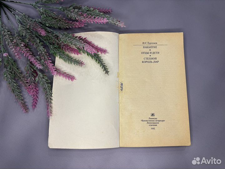 Тургенев И.С. Отцы и дети, Степной король лир 1985