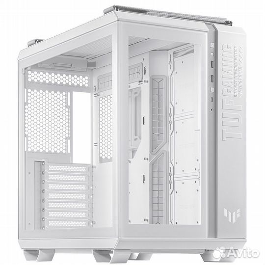 Корпус asus TUF gaming GT502 plus TG argb white 90DC0093-B19000