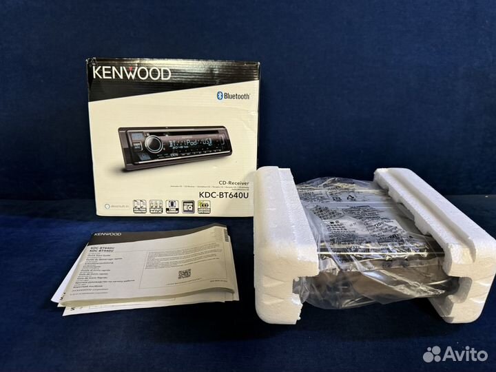 Kenwood kdc-bt640u новый