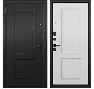Дверь входная Mastino Дрейк левая черный матовый