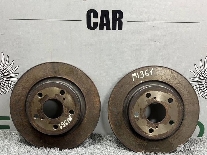 Диск тормозной задний Toyota Avensis ZRT271 2010