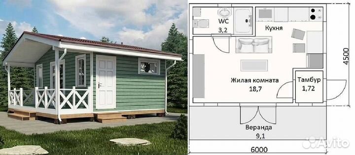 Строительство жилых и дачных домов