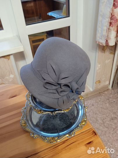 Шляпка фетровая женская