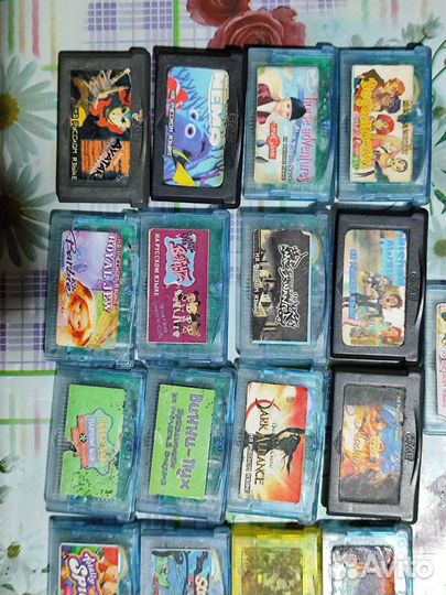 Картриджи на Game boy