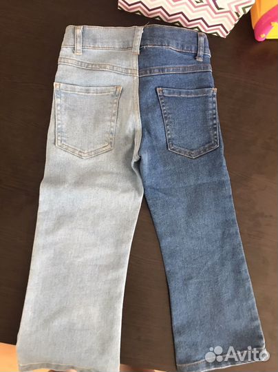Джинсы для девочки 104