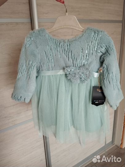 Платье для девочки 68 74