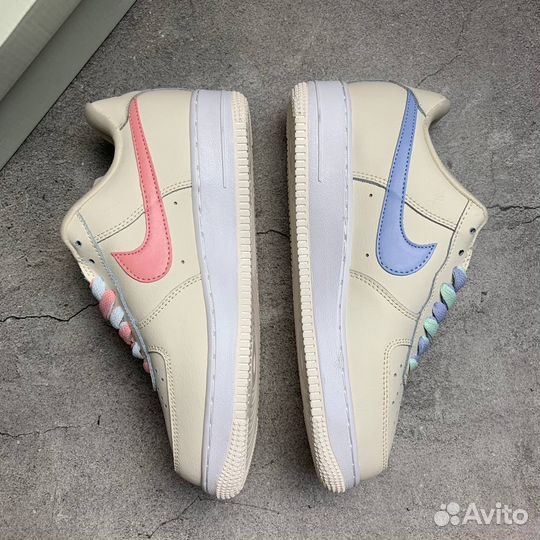 Кроссовки nike air force 1 07 белые