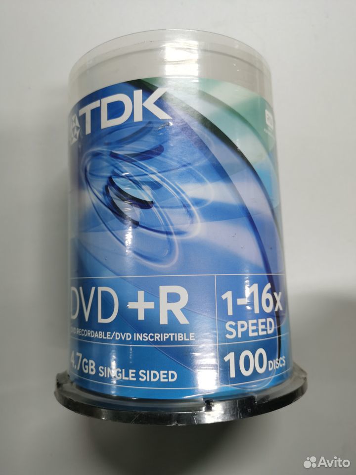 Диск DVD+R TDK (100шт)