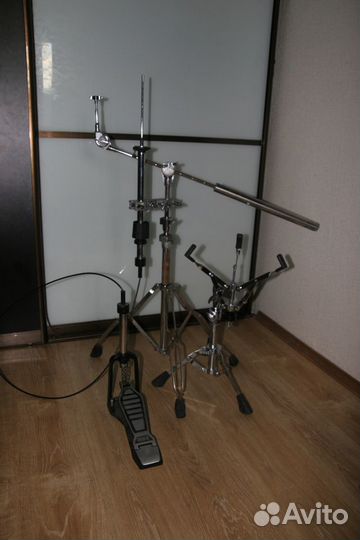 Стойки yamaha SS-740 + Tama RoadPro HC84BW