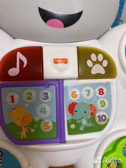 Игрушка толокар Зебра fisher price