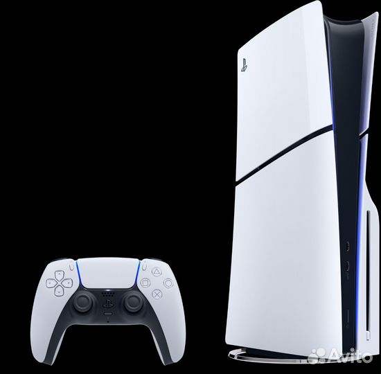 Sony PlayStation 5 Slim с дисководом, SSD 1тb