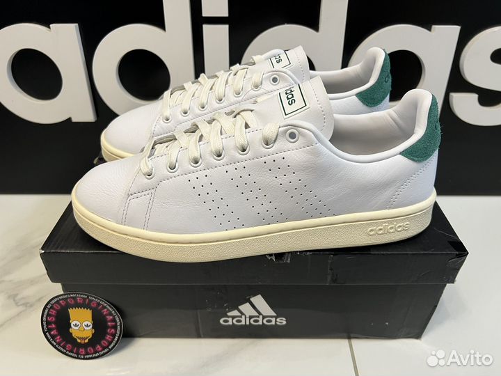 Кроссовки adidas advantage оригинал новые кожа 42