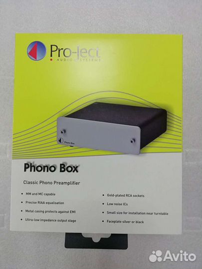 Фонокорректор pro ject для винила