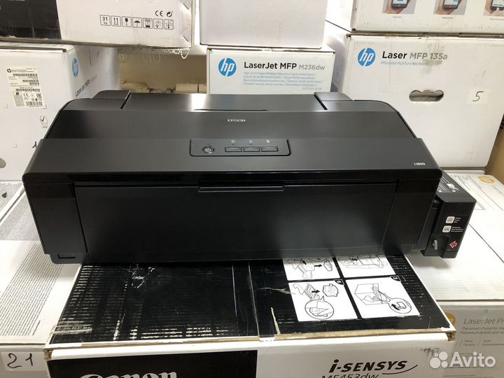 Принтер струйный Epson L1800, цветн., A3