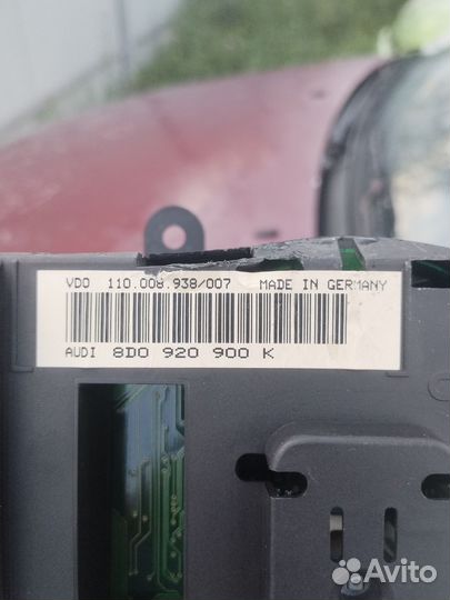 Панель приборов Ауди А4 В5