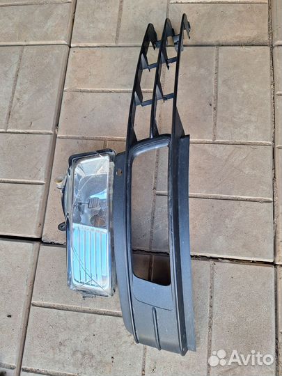 Птф с оправой (комплект) Audi a6 c6 рестайлинг