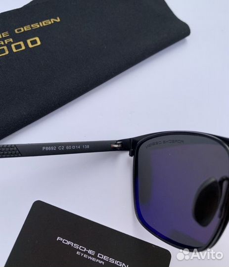 Очки porsche design металлические поляризационные