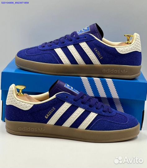 Кроссовки Adidas Gazelle Navy (Арт.62151)