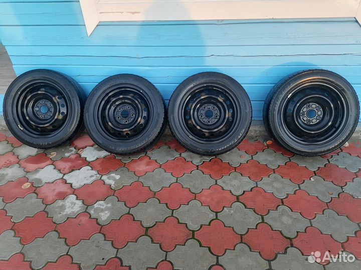 Колеса в сборе r16 205 55,5-114.3летние