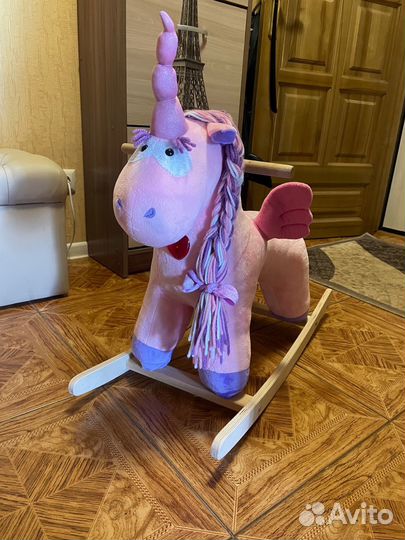 Качалка единорог