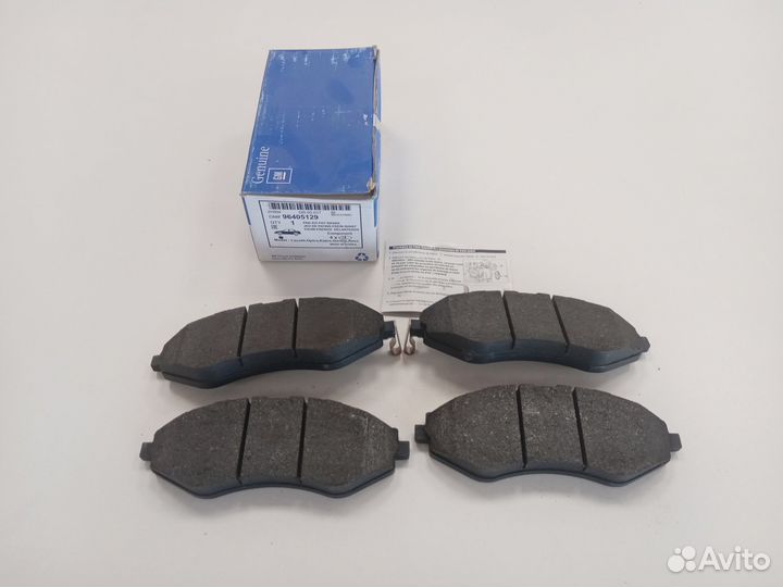 96405129 Колодки тормозные передн. Chevrolet Nexia