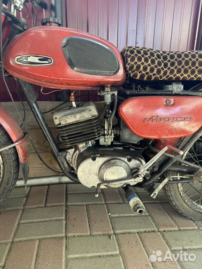 Мотоцикл Минск советский