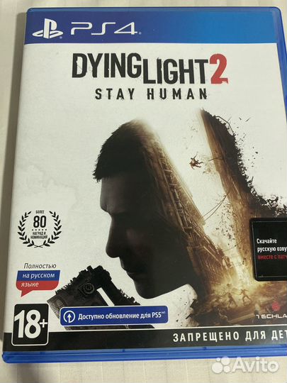 Диск на Ps4 -DyingLight 2