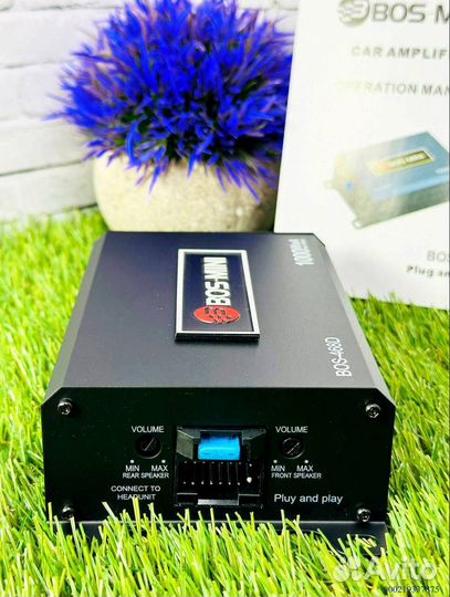 Усилитель для андроид магнитол от Bos-Mini (Арт.91822)
