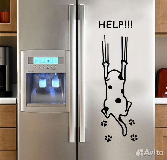 Наклейки на холодильник