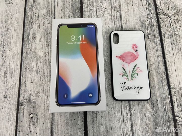 iPhone X 64 gb silver A1374