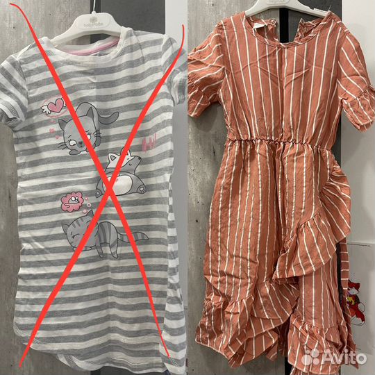 Летняя одежда для девочки 110-116