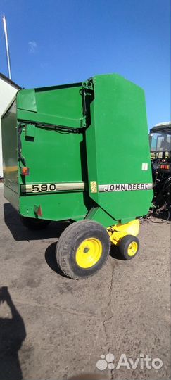 Пресс-подборщик John Deere 590, 1996