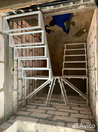 Металлических конструкций Установка