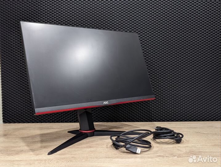 Монитор 240hz AOC 24G2ZU/BK ips 23.8