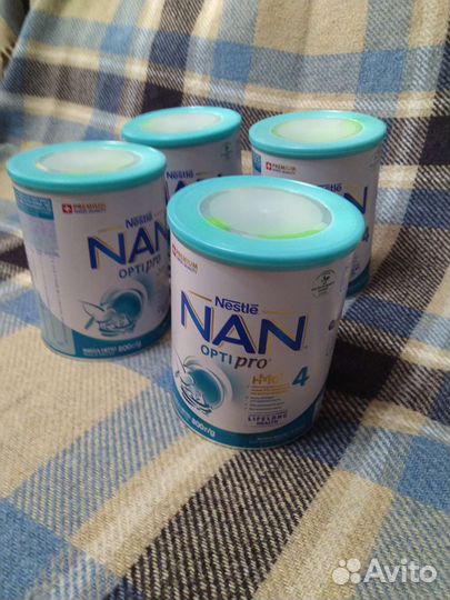 Детская смесь Nan optipro 4