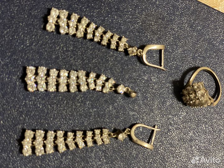 Серебряный комплект