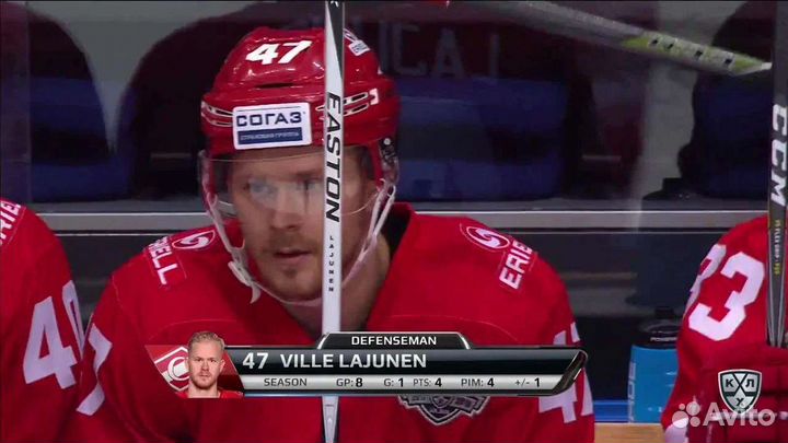 Хоккейный свитер игровой Спартак 17/18