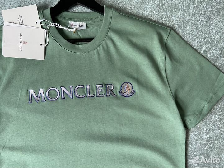 Футболка Moncler Премиум плотный хлопок