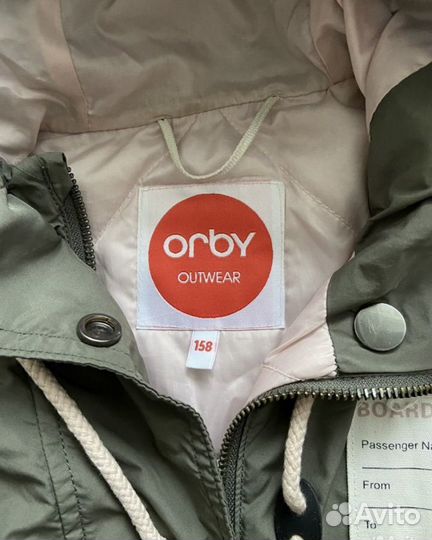 Куртка для девочки orby 158