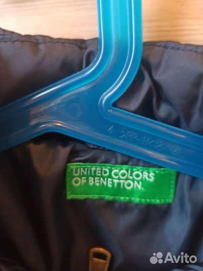 Пальто для девочки Benetton 3-4 года