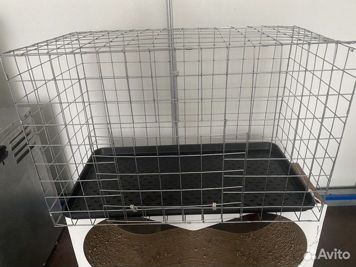 Клетка оцинкованная для животных 45х70х40 см