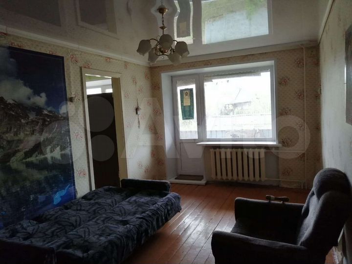 3-к. квартира, 56 м², 2/2 эт.