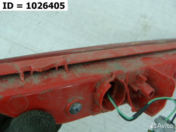 Светоотражатель катафот заднего бампера правый Gen