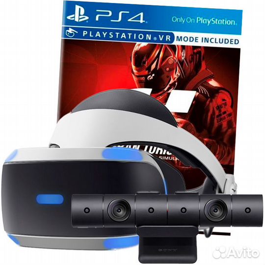 Шлем Sony PlayStation VR / PS VR (комплект+камера)
