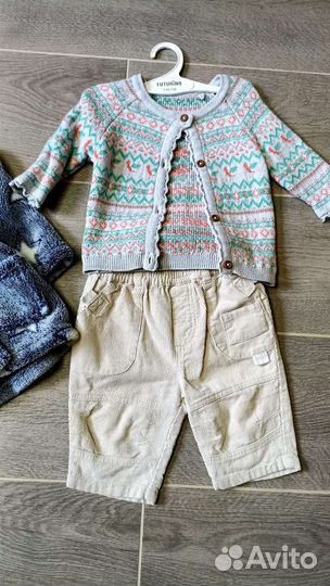 Детские вещи пакетом для девочек 3-6 месяцев